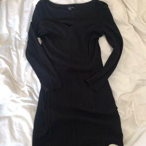 American Eagle Bodycon Waffle Knit Dress
